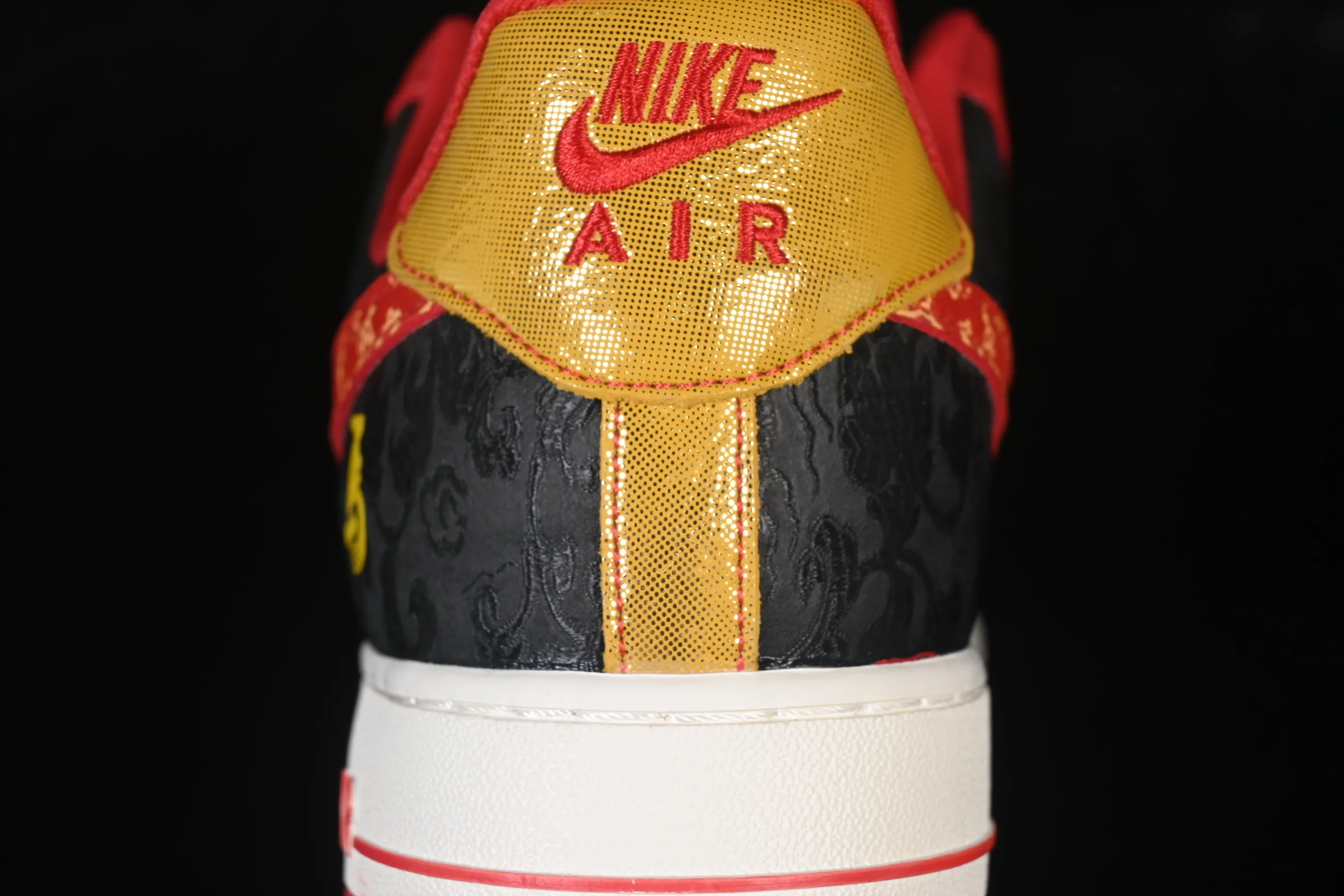 All categories Nk Air Force 1 Air Force series Nk Air Force 1 Low Air Force low-top Nike Air Force 1'07 Low Year of the Horse limited edition black and red Chinese style Air Force 1 low-top casual sneakers DF0188-133